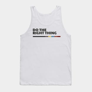 Do The Right Thing Poster Tank Top